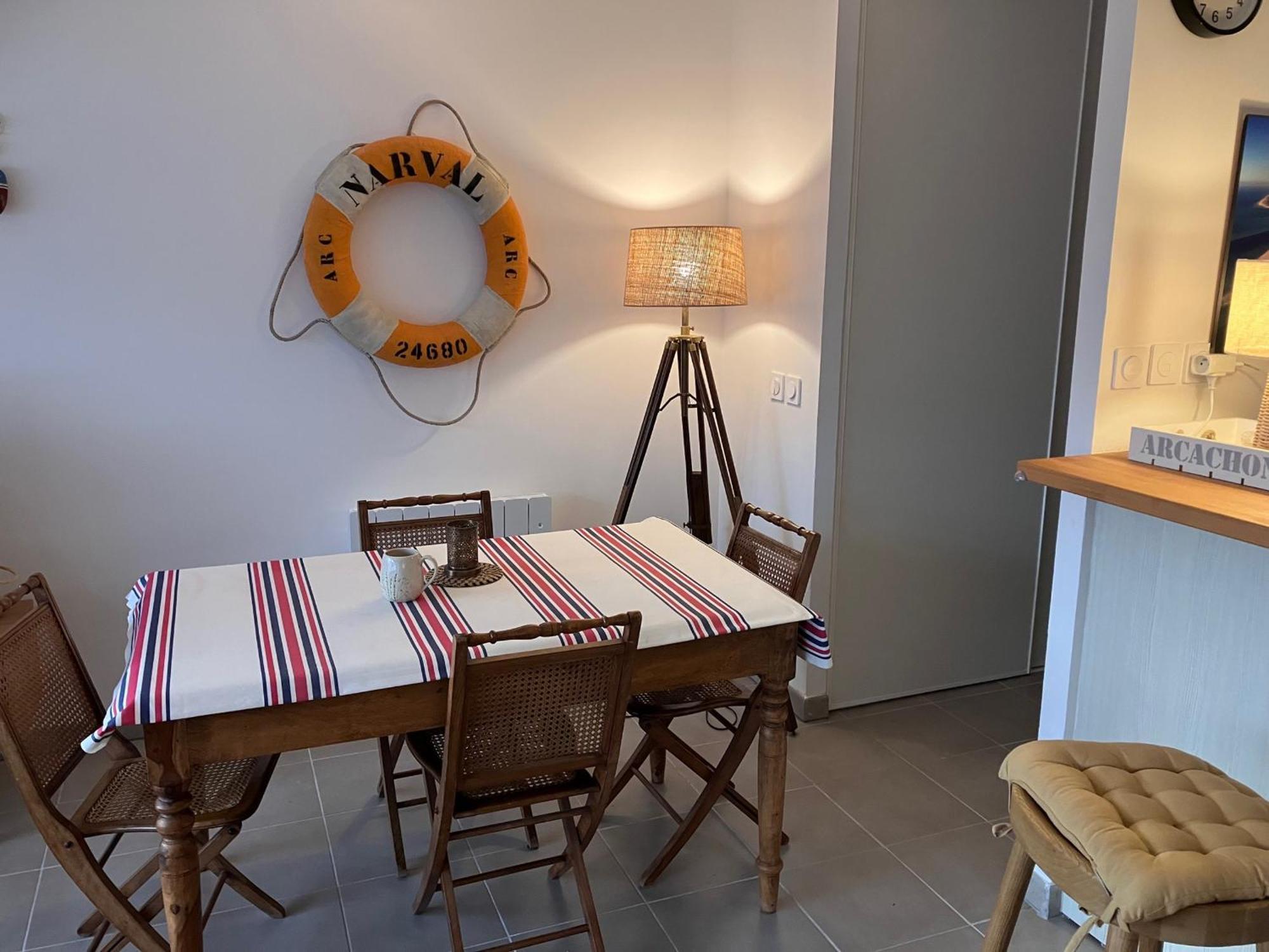 T3 En Centre D'Arcachon, 2 Min Plage, 5 Min Gare, Balcon, Parking Securise, Wifi, Menage Inclus - Fr-1-374-193 Bagian luar foto